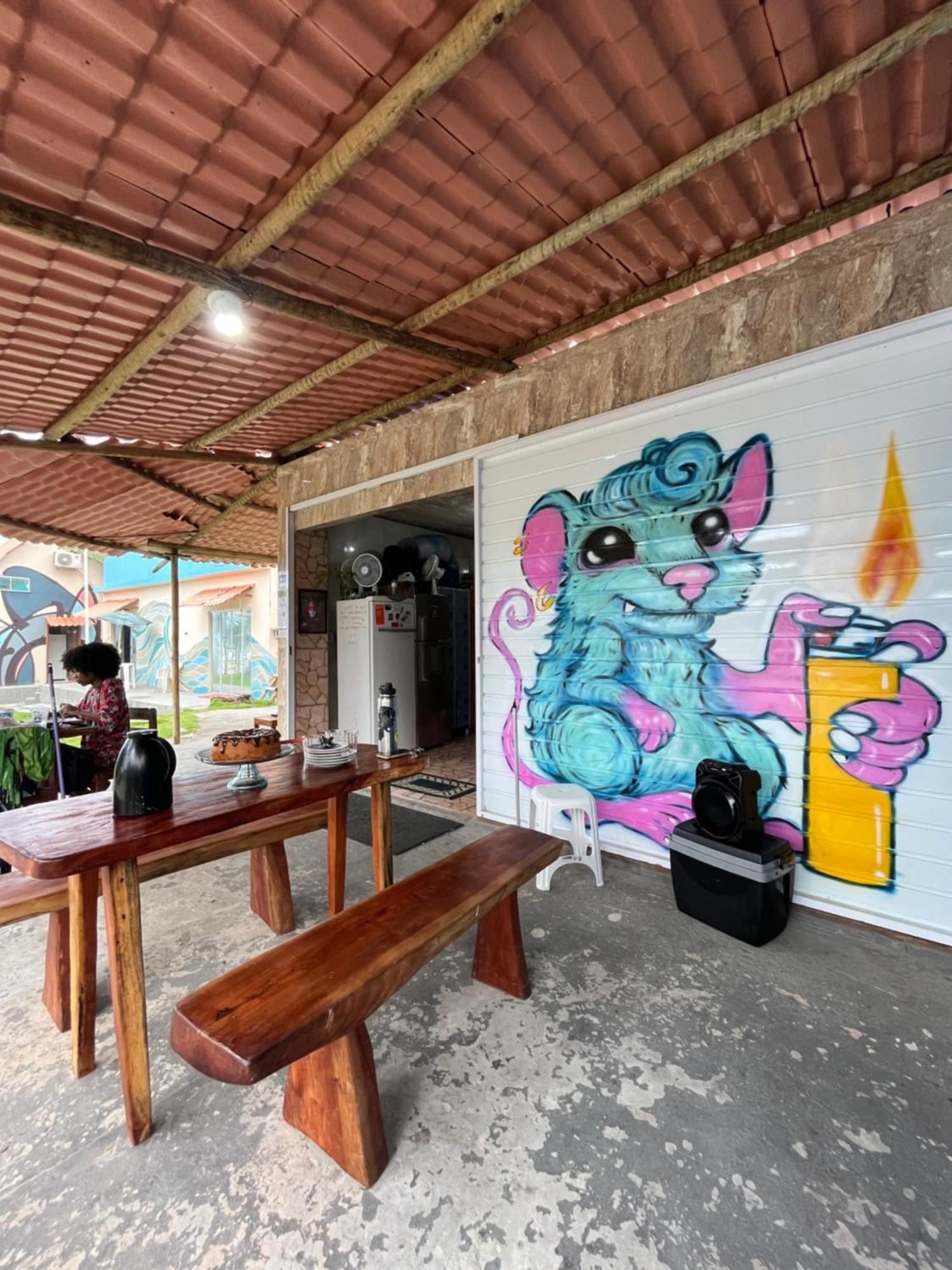 Vila Dos Gnomos Paraiso Mistico Pe Na Areia Ilhéus Eksteriør bilde